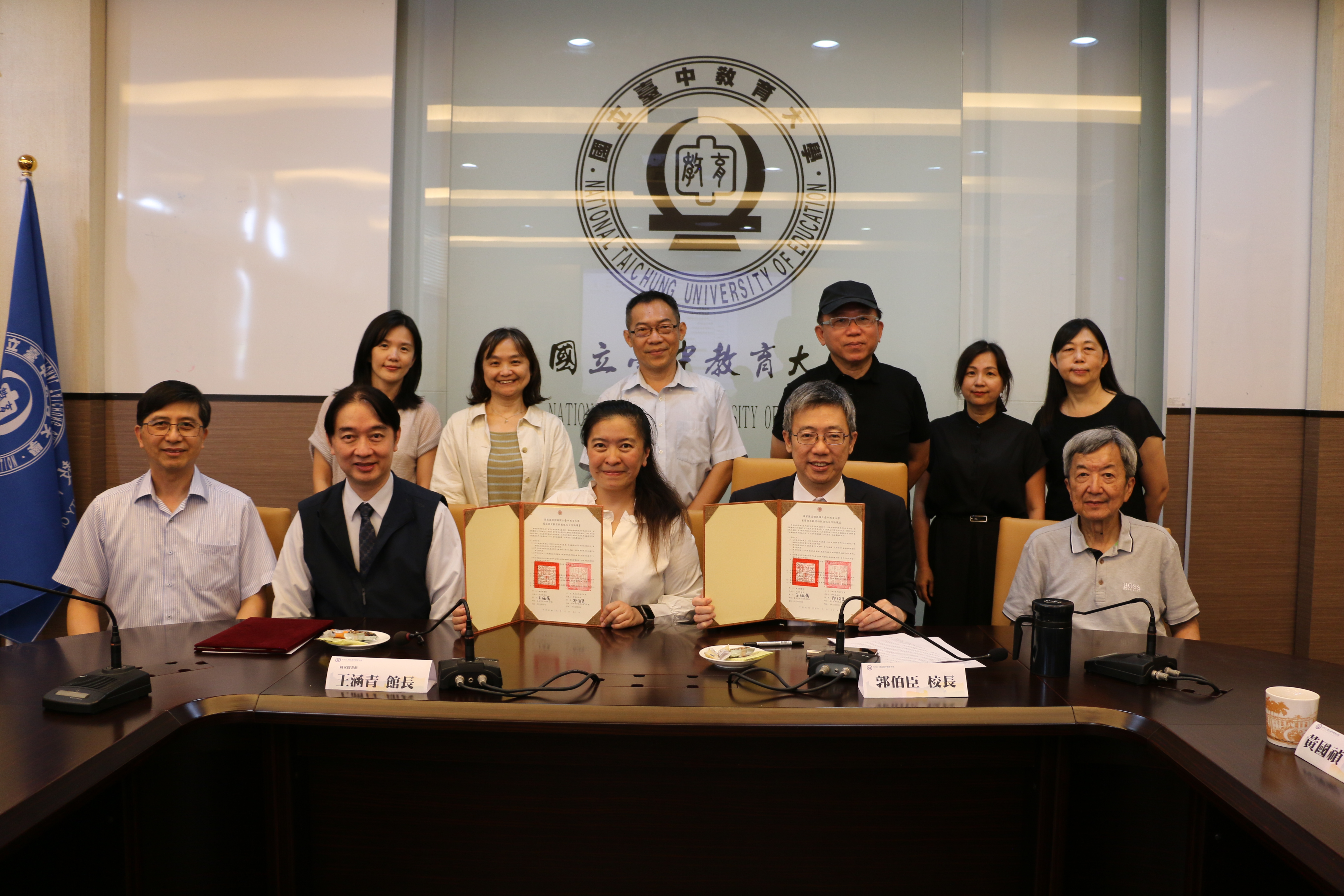 本校與國家圖書館簽署舊籍與文獻資料數位化合作協議 共創知識傳播新篇章